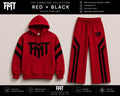 FMT Signature Red × Black Tracksuit – Collection 003