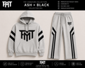 FMT Signature Tracksuit – Ash × Black | Collection 008